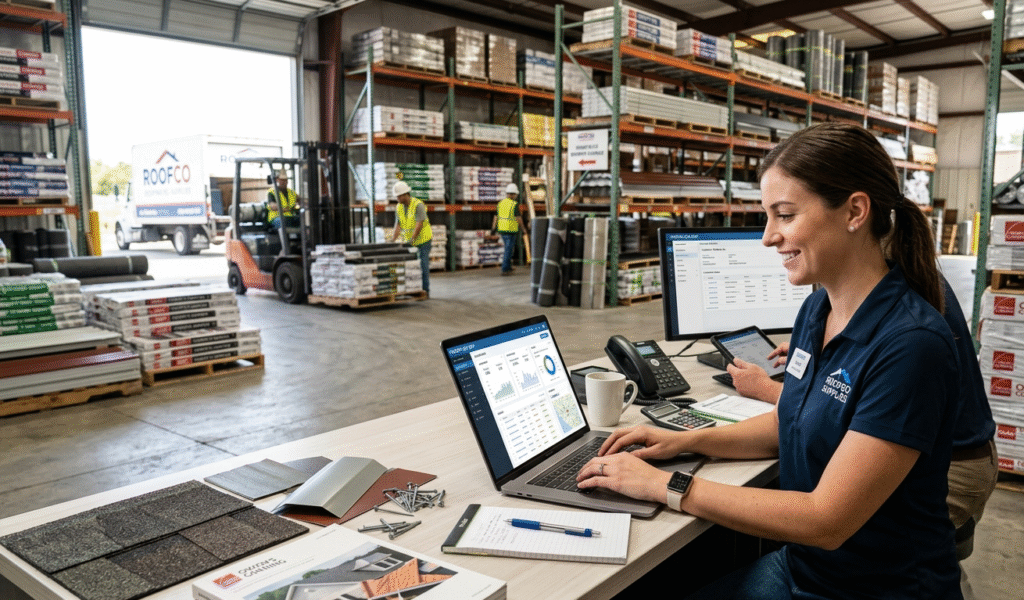 Best Roofing Material Supplier Software image