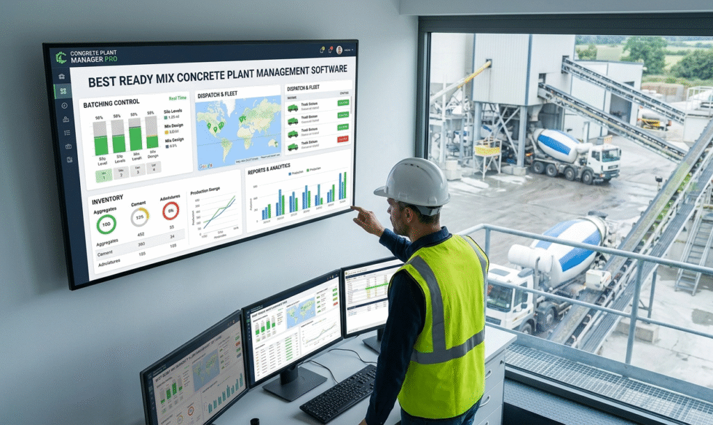 Best Ready Mix Concrete Plant Management Software image