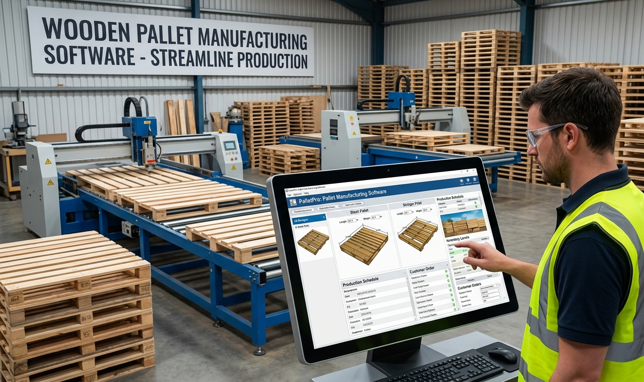Palletizing Program Wooden Pallet Manufacturing Software - BFS ERP Accounting Software