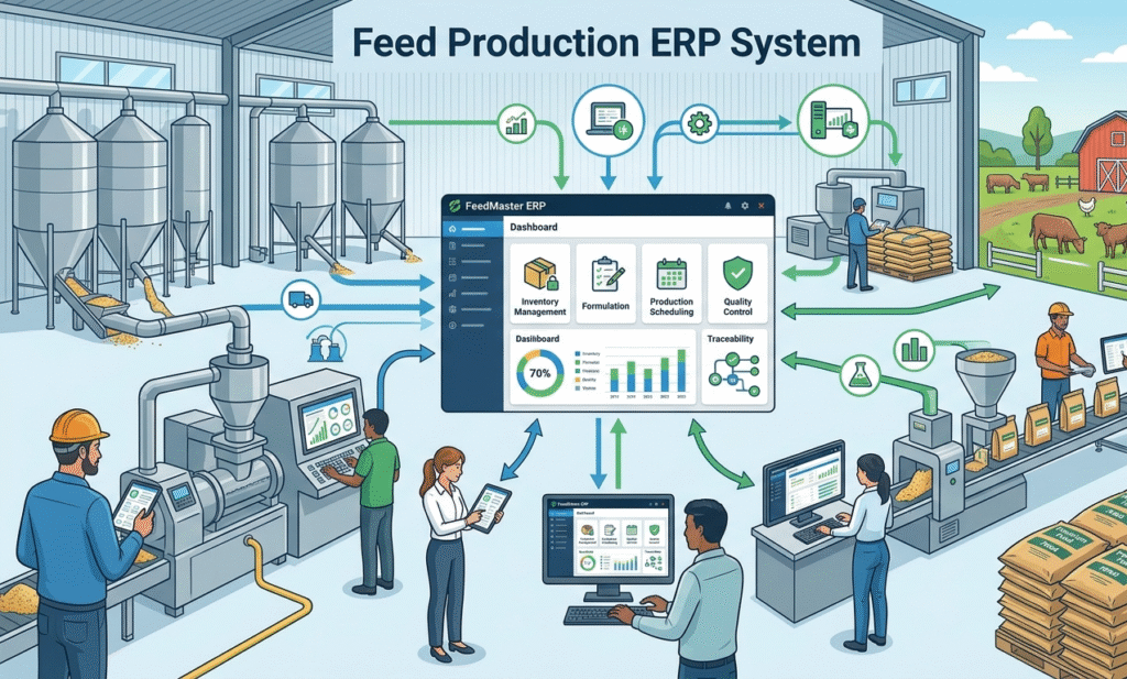 Feed Production ERP System image