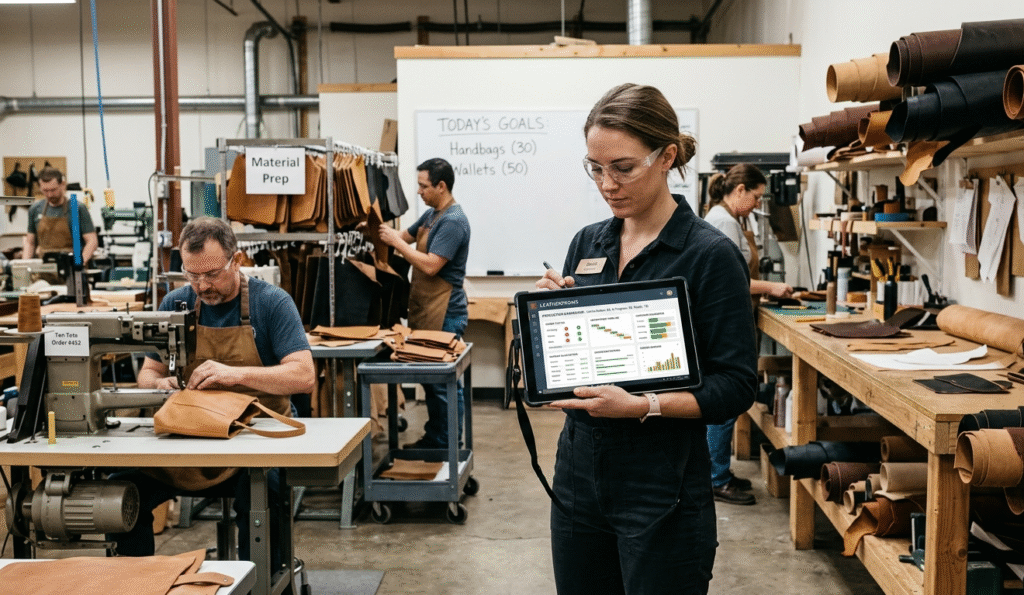 Leather Goods Production Management Software image
