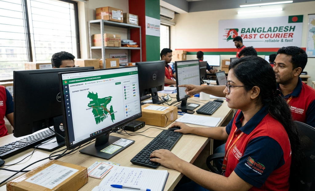 Courier Management Software Bangladesh image