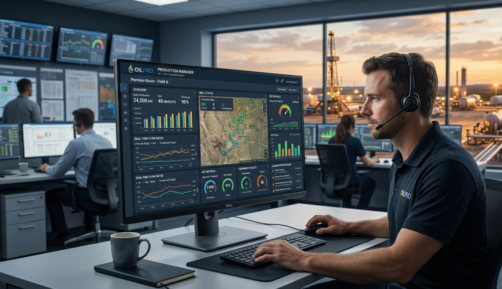 Oil Production Management Software image