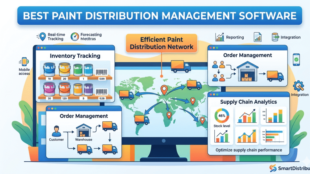 Best Paint Distribution Management Software image