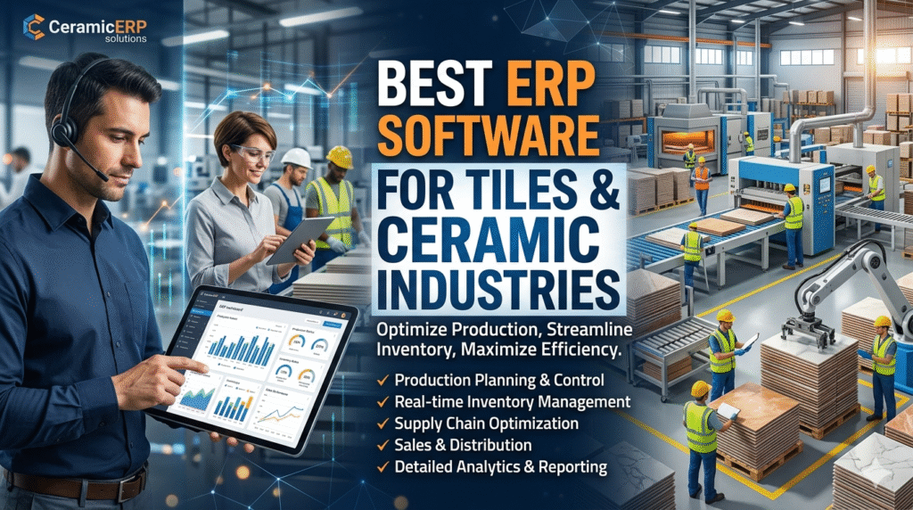 Best ERP Software for Tiles & Ceramic Industries image
